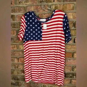 American Flag tank top